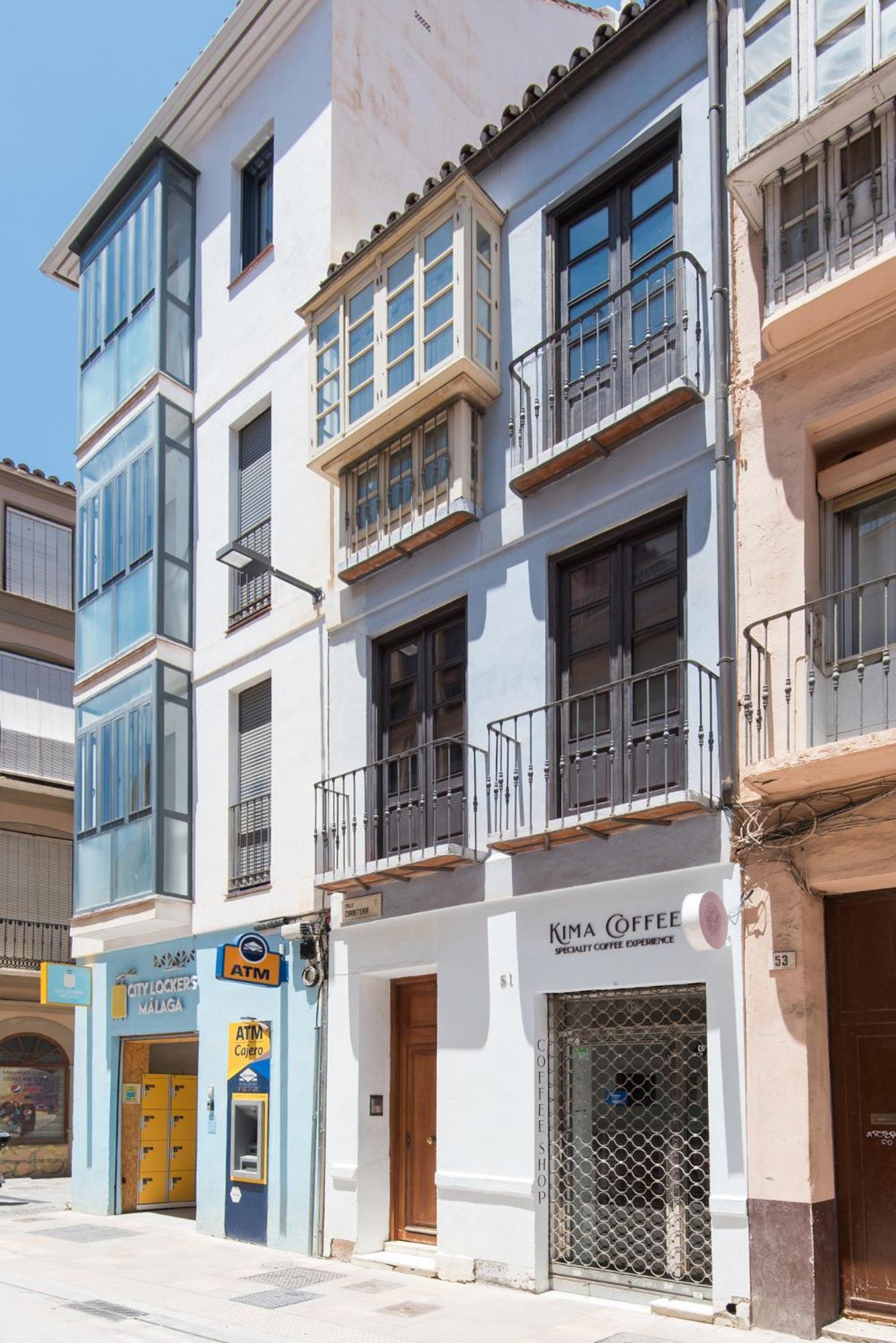 شقة El Balcon Del Pintor, The Best Option In The Historic Center Of مالقة المظهر الخارجي الصورة